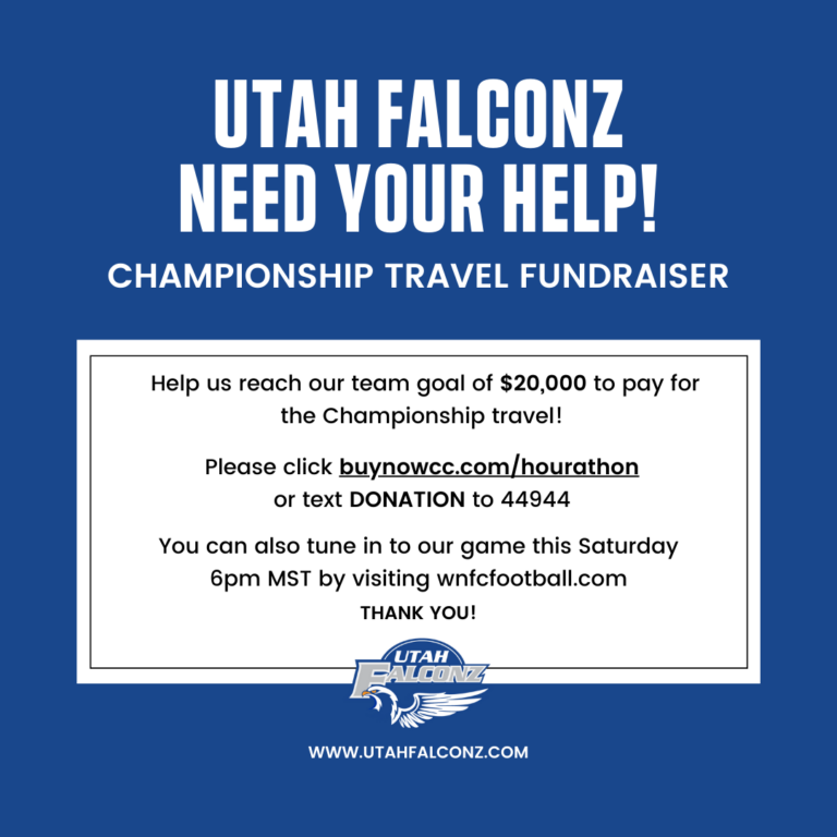 Utah Falconz Fundraiser