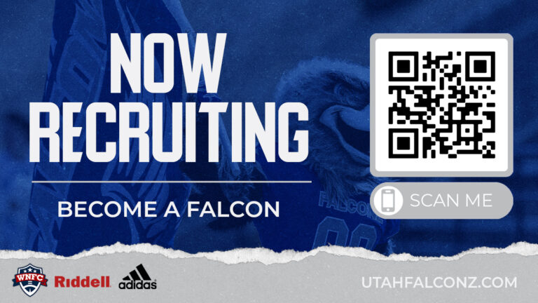 Now Recruiting Join the Utah Falconz