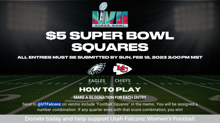 Super Bowl Squares Fundraiser