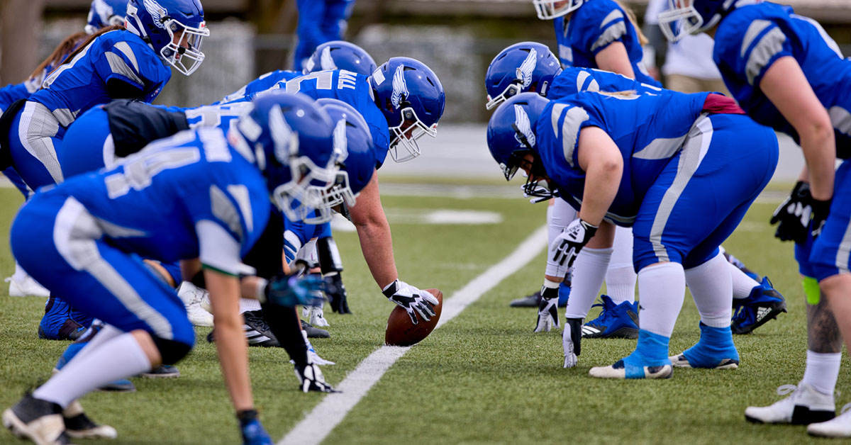 Bluewhite game Utah Falconz